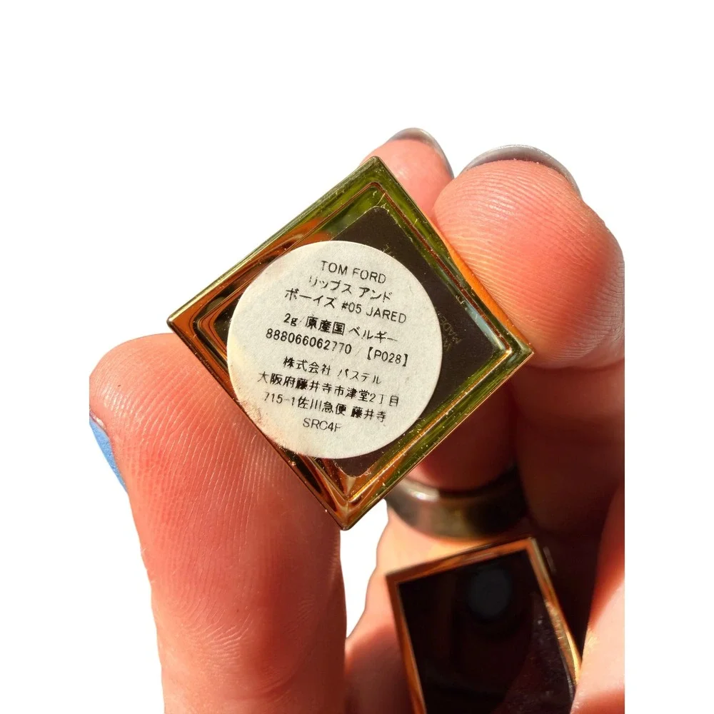 Tom Ford Lips &‎ Boys Lipstick 05 Jared Pink Red Matte 2g Mini Clutch Size